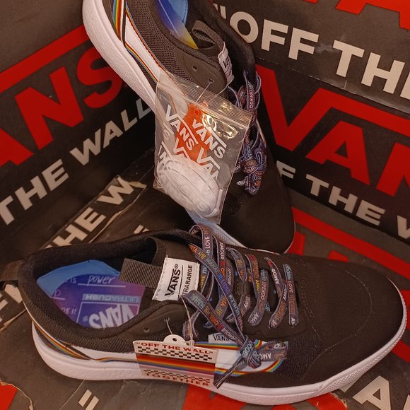 Vans UltraRange EXO Pride Black/True White Men's VN0A4U1KB89